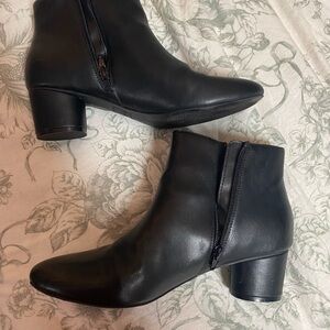 Style & Co. Black Ankle Booties